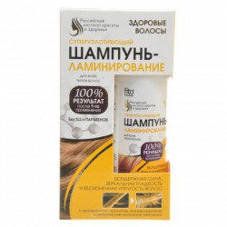 Шампунь Здоровые волосы ламинирование суперуплотняющий для всех типов волос 150 мл
