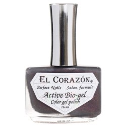 Лак для ногтей El Corazon Актив био-гель вулканическая дымка 16 мл 423/1123