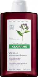 Шампунь Klorane с хинином укрепляющий от выпадения волос 25 мл