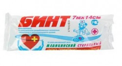 Бинт нестерильный Leiko нетканный р. 7мx14см 1 шт.