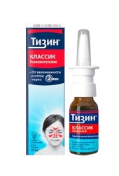 Тизин Классик спрей наз. дозир. 0.05% 10 мл 1 шт.
