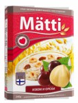 Каша, Matti (Матти) 40 г 15 шт овсяная изюм с орехами