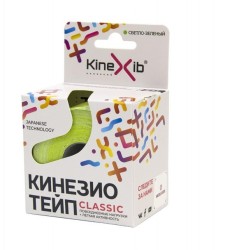 Бинт нестерильный Kinexib classic Кинезио-тейп адгезивый восстанавливающий р. 5смх5м
